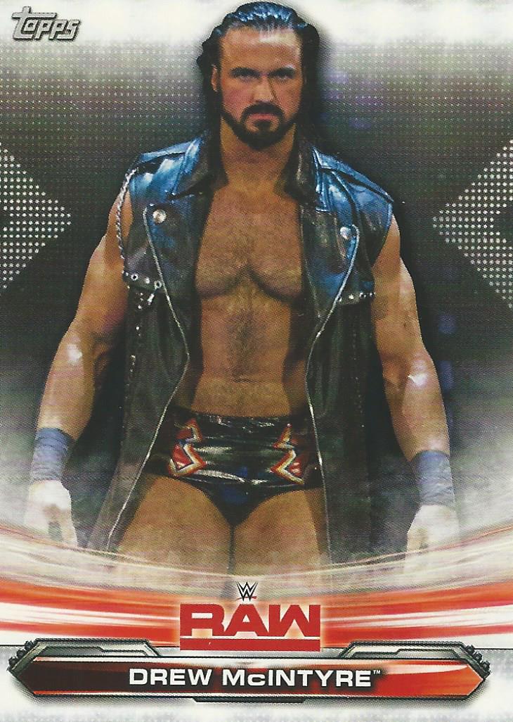 WWE Topps Raw 2019 Drew McIntyre #27