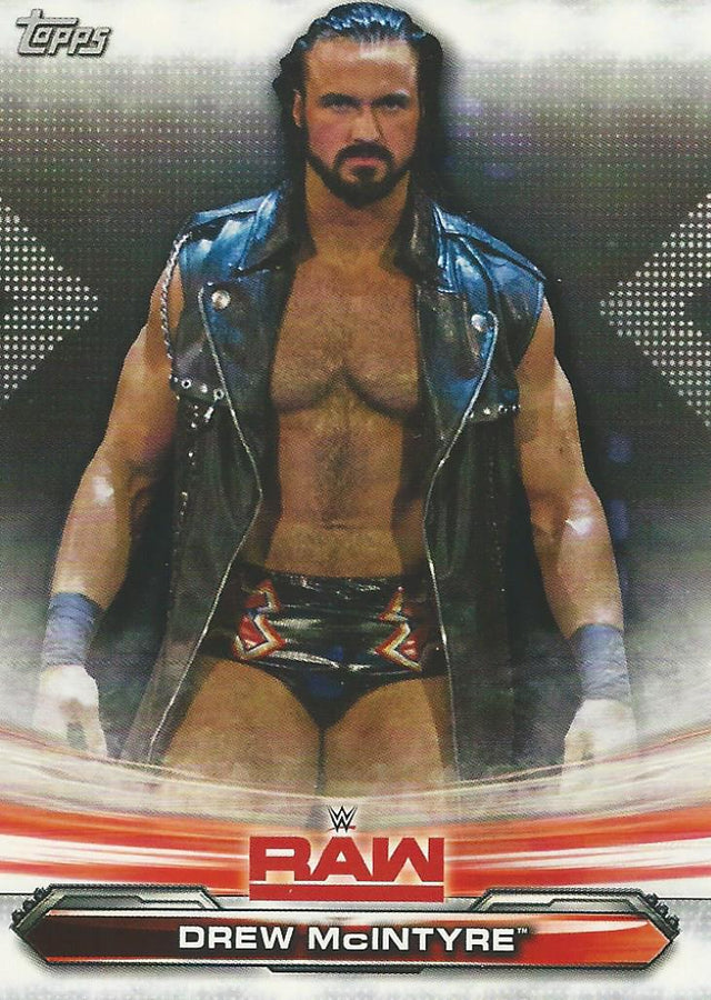 WWE Topps Raw 2019 Drew McIntyre #27