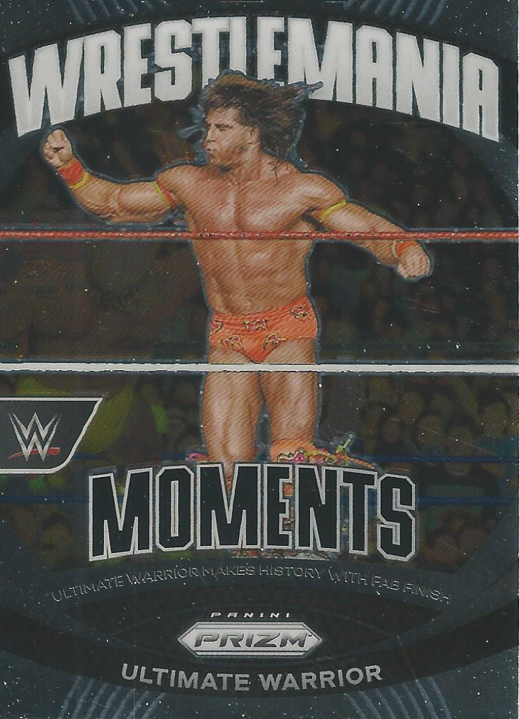 WWE Panini Prizm 2024 Wrestlemania Moments Ultimate Warrior #14