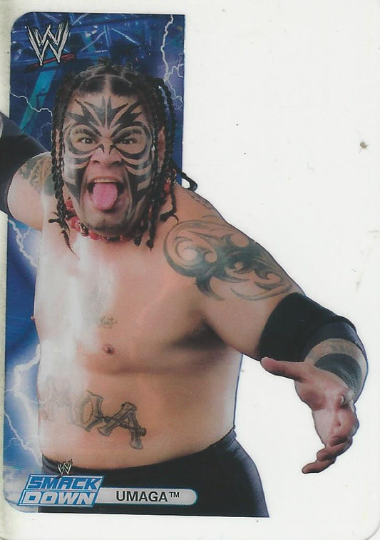 WWE Edibas Lamincards 2008 Umaga #27