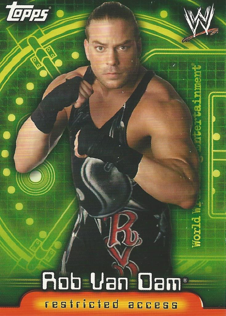 WWE Topps Insider 2006 Rob Van Dam #27