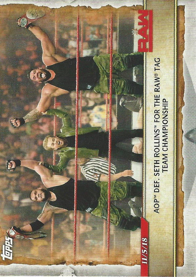 WWE Topps Road to Wrestlemania 2020 AOP #27