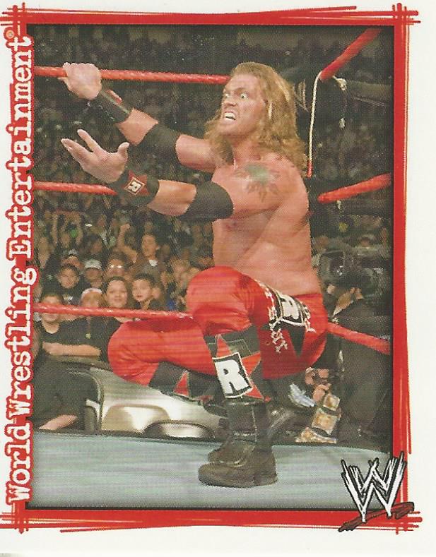 WWE Topps Superstars Uncovered 2007 Sticker Edge #27