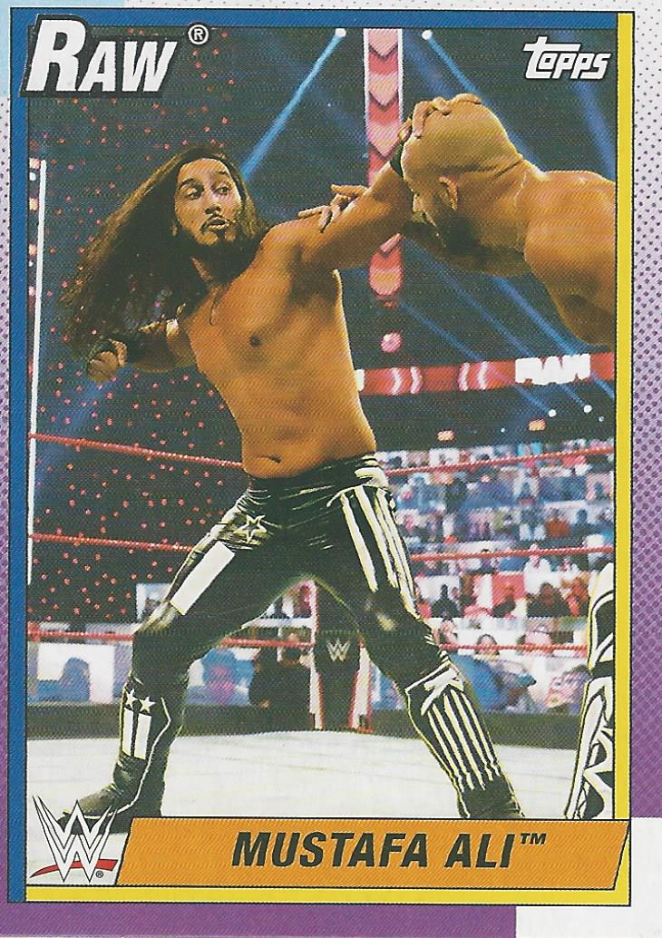 WWE Topps Heritage 2021 Mustafa Ali #27