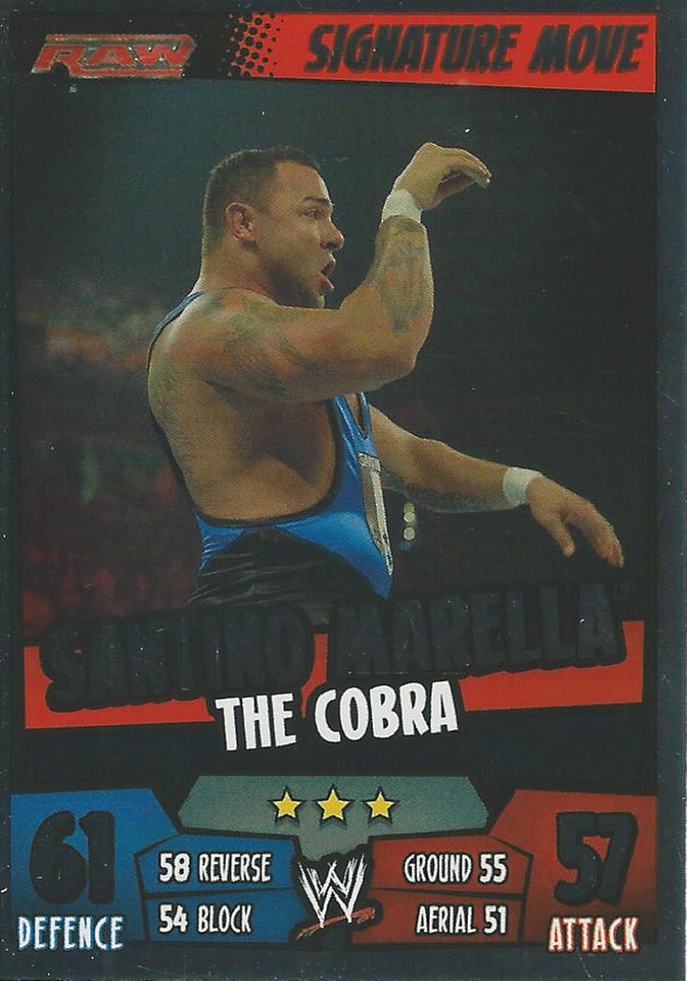 WWE Topps Slam Attax Rumble 2011 Santino Marella #27