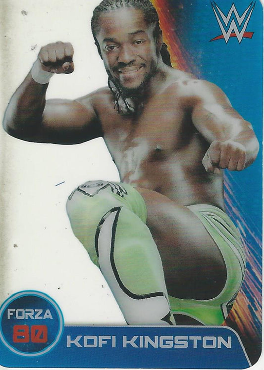 WWE Edibas Lamincards 2014 Kofi Kingston #27