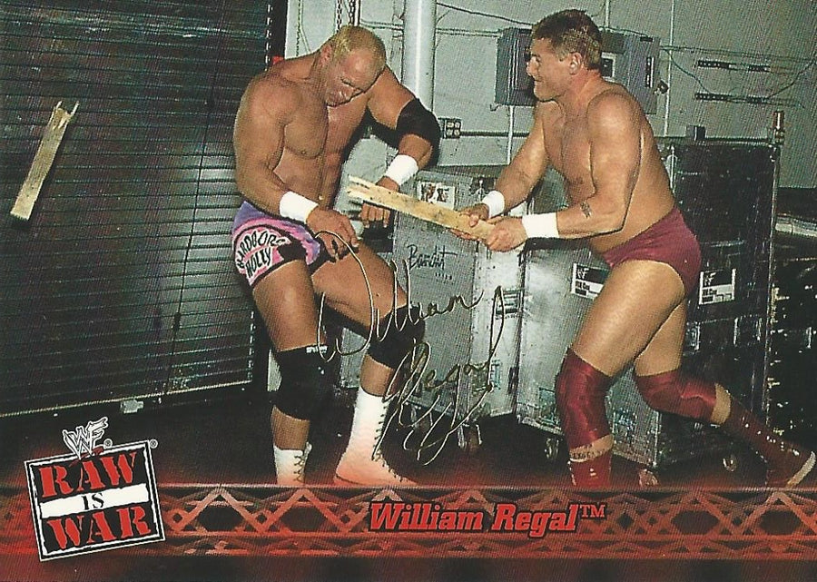 WWF Fleer Raw 2001 William Regal #27