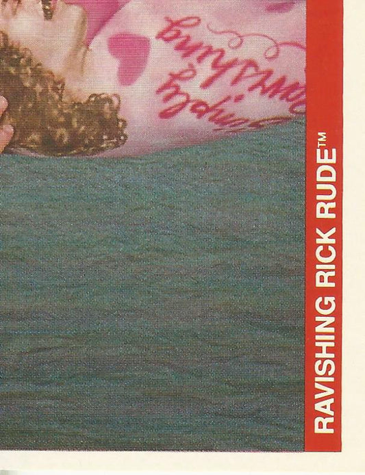 WWF Merlin Sticker Collection 1990 Rick Rude #27