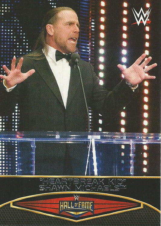 WWE Topps Road to Wrestlemania 2015 Shawn Michaels 27 of 30 trading card PW Catalog
