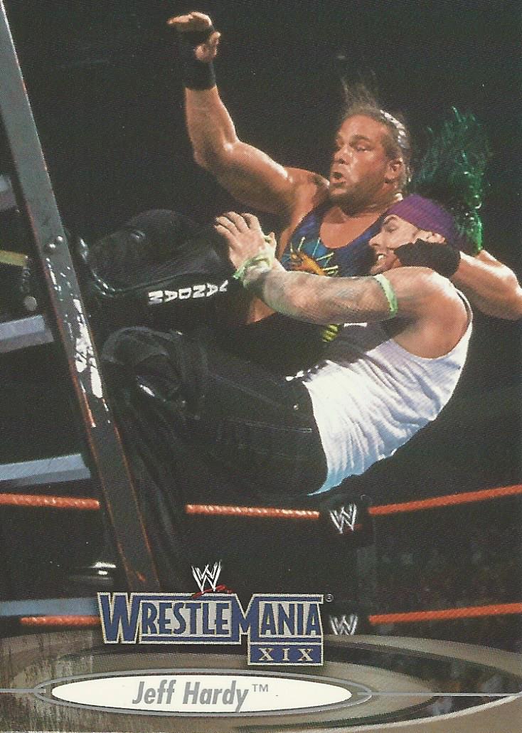 WWE Fleer Wrestlemania XIX 2003 Jeff Hardy #27