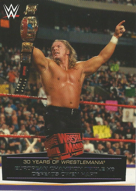 WWE Topps Road to Wrestlemania 2014 Triple H 27 of 60 trading card PW Catalog