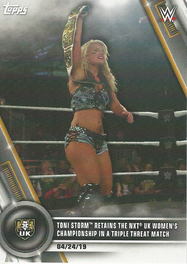 WWE Topps Women Division 2020 Toni Storm #27