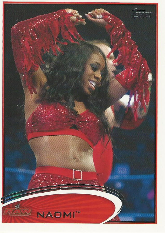 WWE Topps 2012 Naomi #27