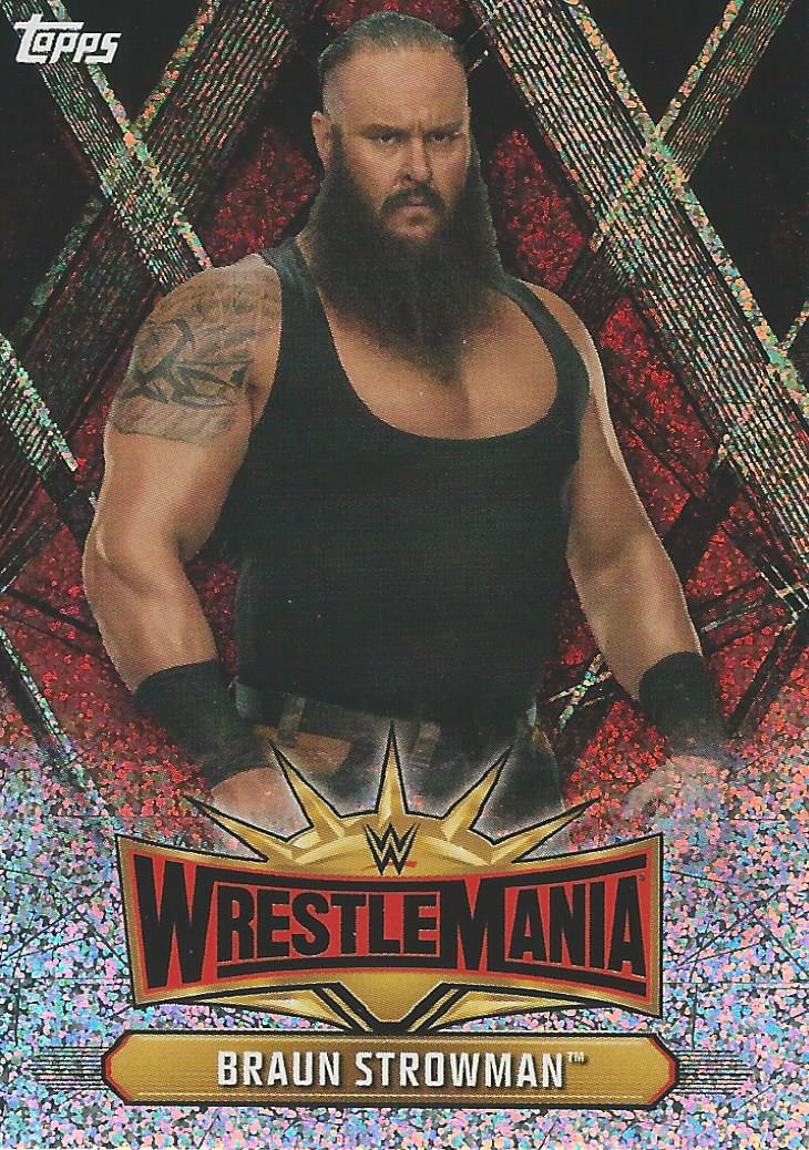 WWE Topps Champions 2019 Braun Strowman WM-27 trading card PW Catalog