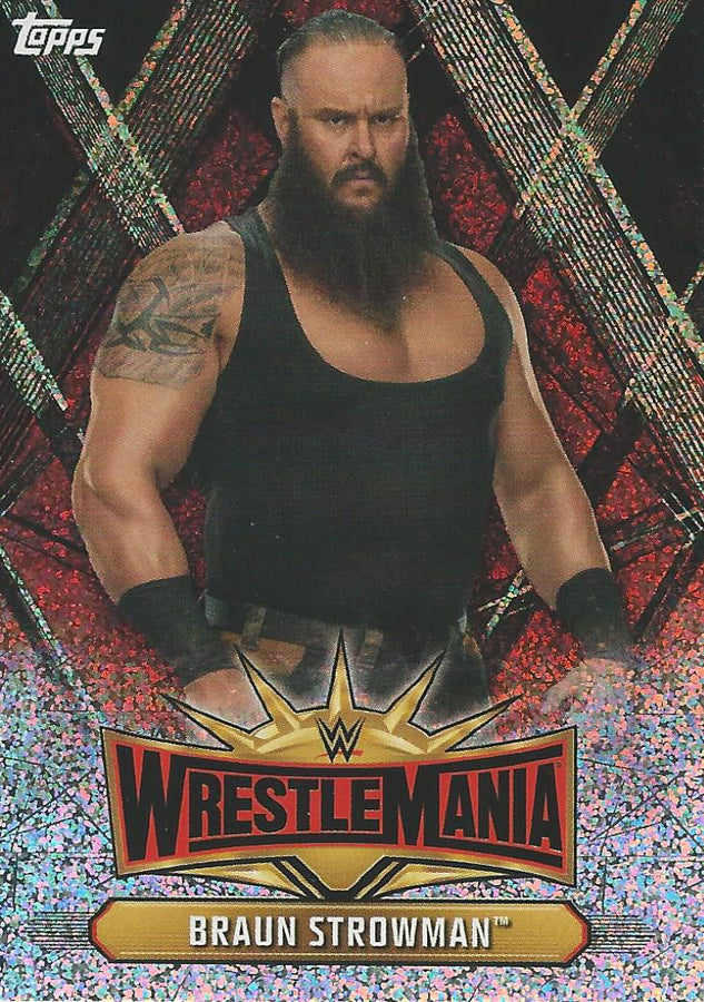 WWE Topps Champions 2019 Braun Strowman WM-27 trading card PW Catalog
