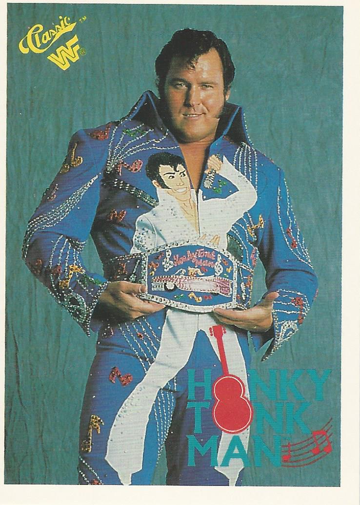 WWF Classic Trading Cards 1990 Honky Tonk Man No.27 trading card PW Catalog