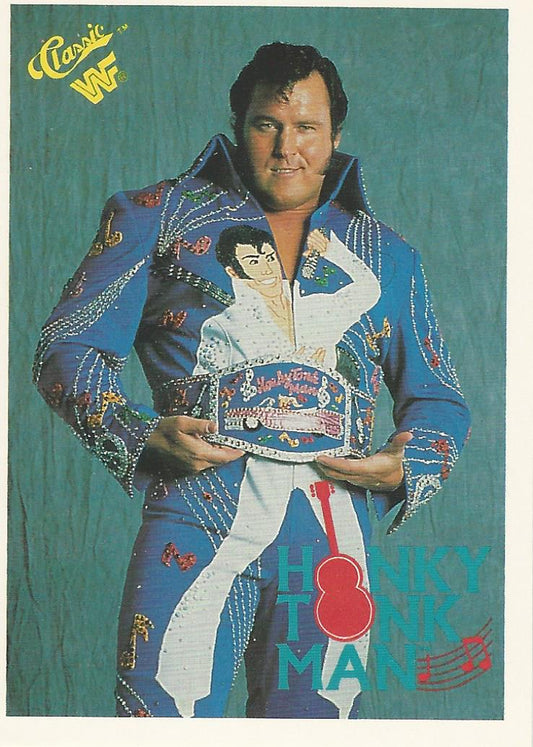 WWF Classic Trading Cards 1990 Honky Tonk Man No.27 trading card PW Catalog