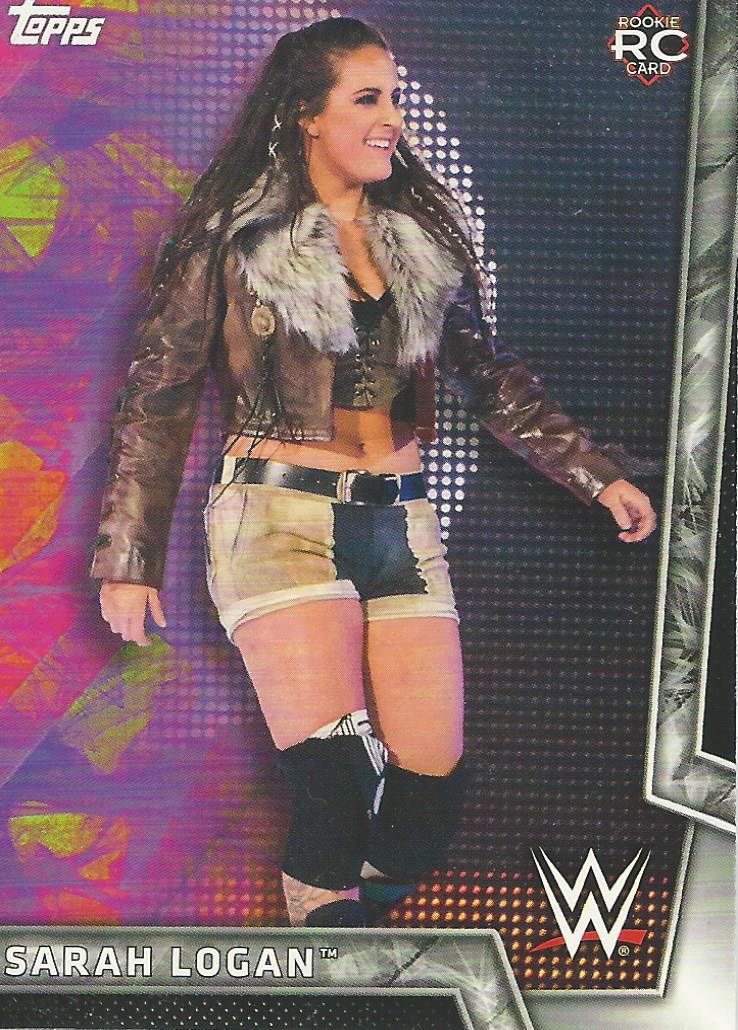 WWE Topps Women Division 2018 Sarah Logan #27