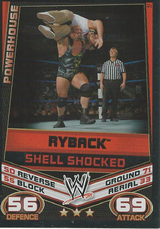 WWE Topps Slam Attax Rebellion 2012 Ryback #27