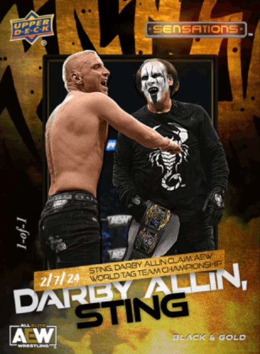 2/7/24 – Darby Allin, Sting – Sting, Darby Allin Claim AEW World TAG Team Championship