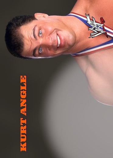 Kurt Angle – WWF trading card PW Catalog