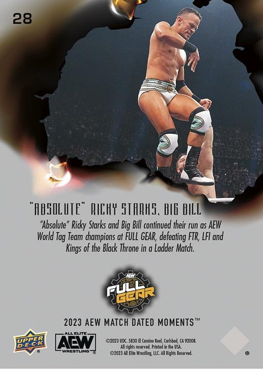 “Absolute” Ricky Starks, Big Bill – “Absolute” Ricky Starks and Big Bill Defend the AEW World TAG Team Championship