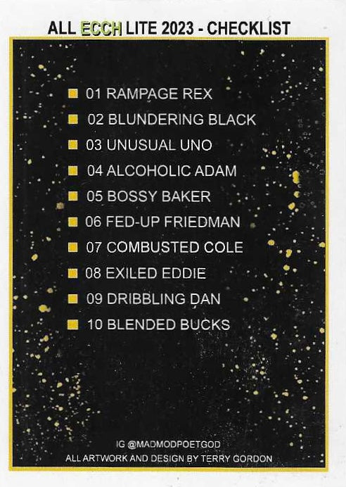 Blended Bucks trading card PW Catalog