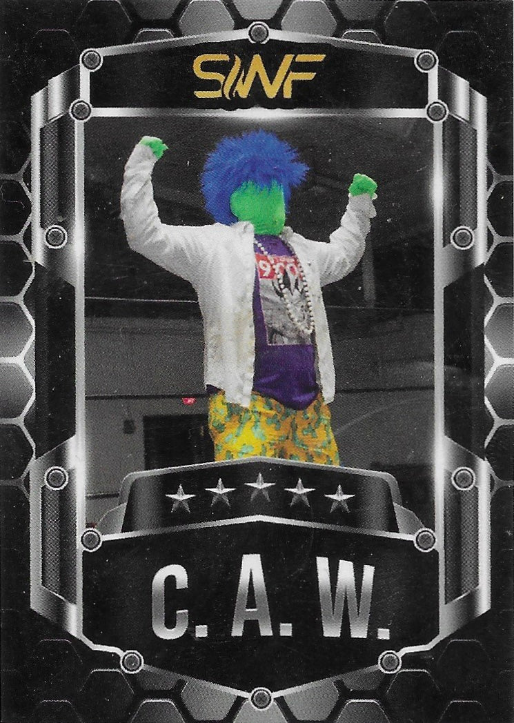 C.A.W. trading card PW Catalog