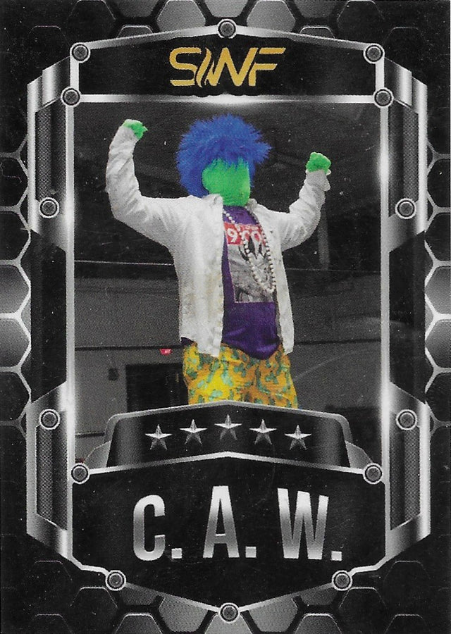 C.A.W. trading card PW Catalog