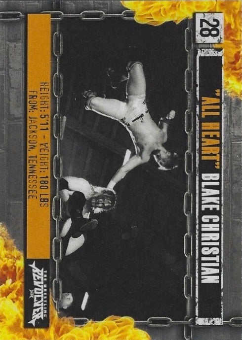 “All Heart” Blake Christian trading card PW Catalog