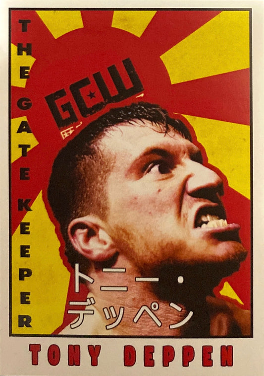 “The Gate Keeper” Tony Deppen trading card PW Catalog