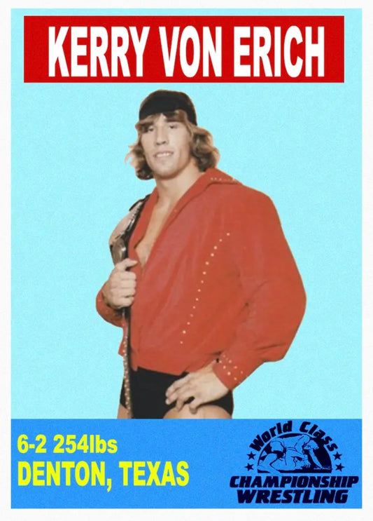Kerry VON Erich trading card PW Catalog