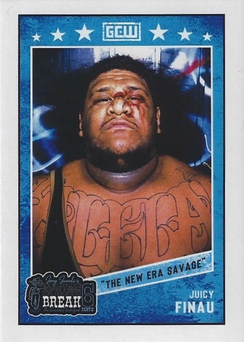 “The New ERA Savage” Juicy Finau trading card PW Catalog