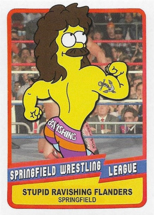 Stupid Ravishing Flanders – Springfield trading card PW Catalog