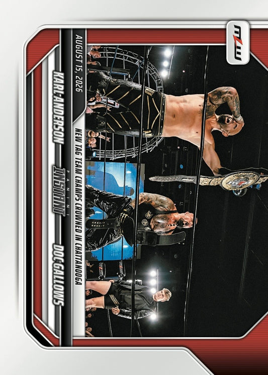 Karl Anderson / DOC Gallows – New TAG Team Champs Crowned in Chattanooga trading card PW Catalog