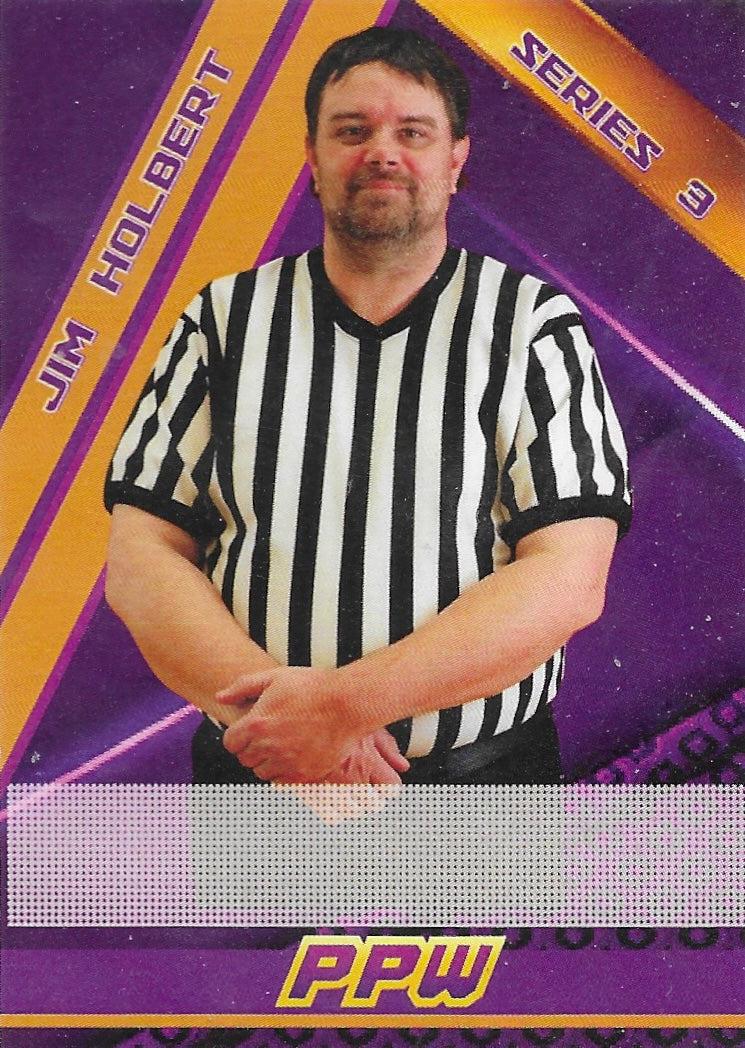 JIM Holbert trading card PW Catalog