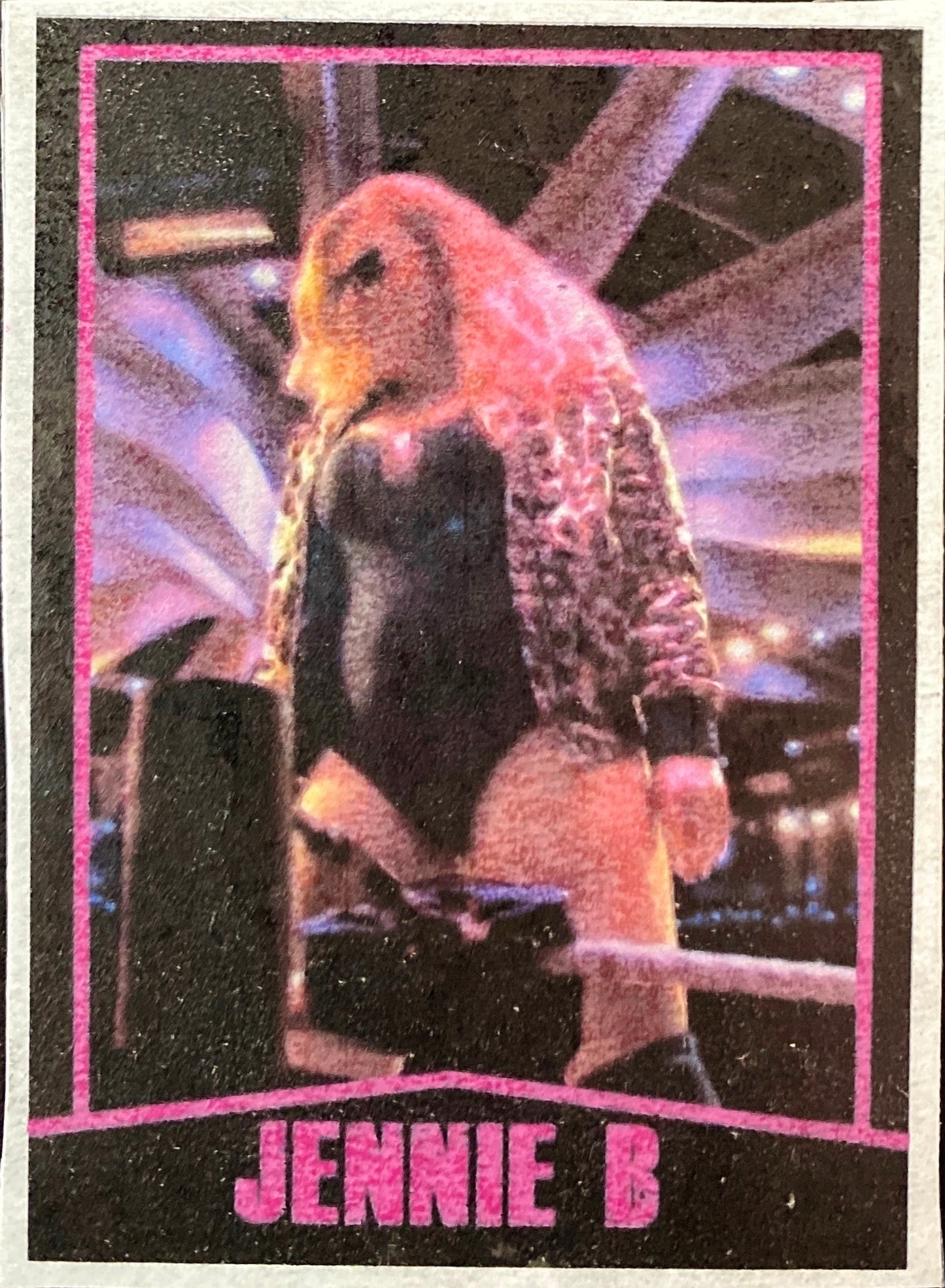 Jennie B trading card PW Catalog
