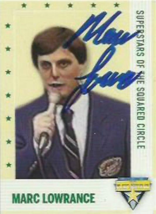 Marc Lowrance trading card PW Catalog