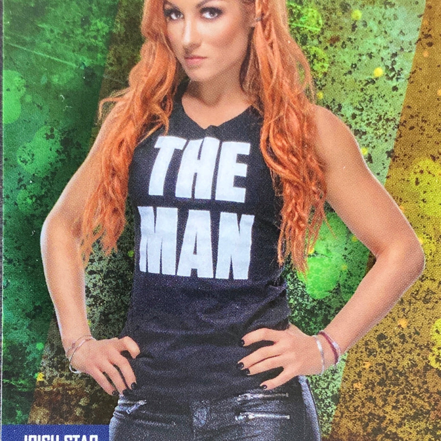 Irish Star – Becky Lynch trading card PW Catalog