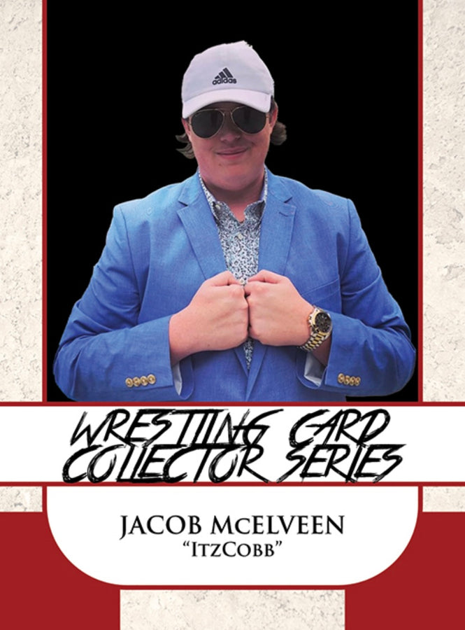 Jacob Mcelveen “Itzcobb” trading card PW Catalog