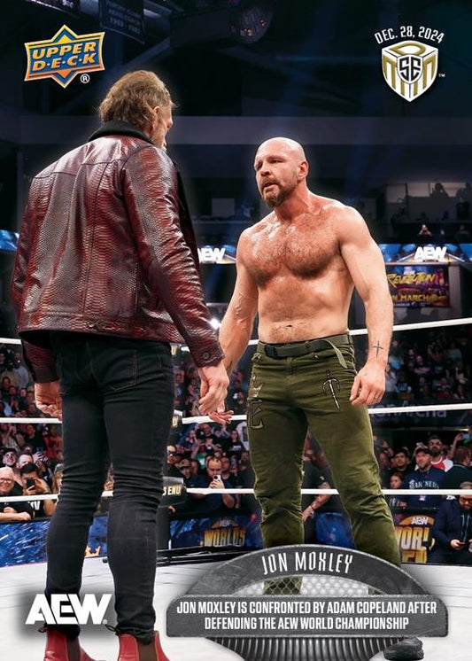 JON Moxley – JON Moxley IS Confronted by Adam Copeland After Defending the AEW World Championship