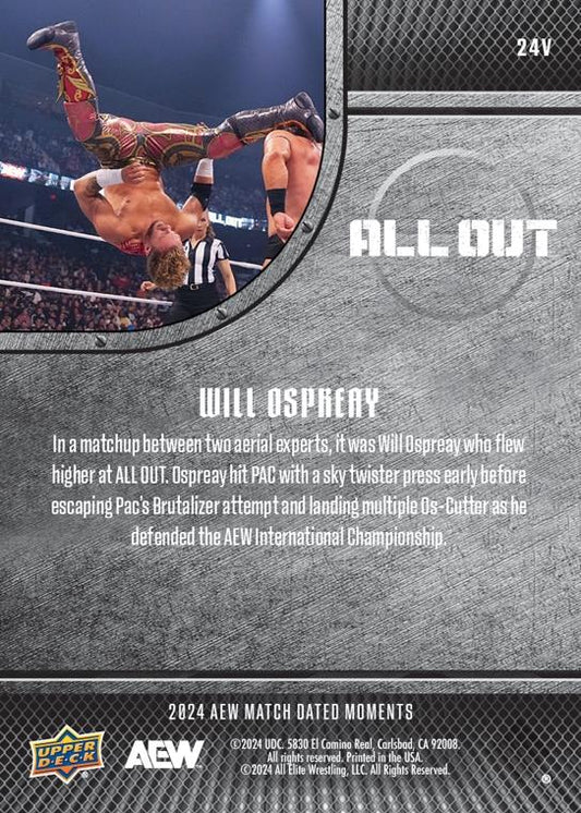 Will Ospreay – Will Ospreay Takes to the SKY to Earn the Victory Over PAC