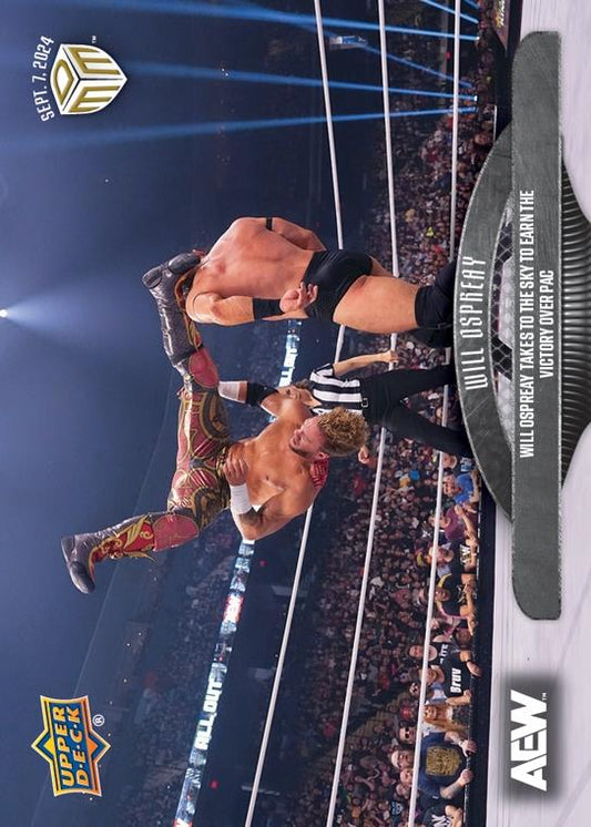 Will Ospreay – Will Ospreay Takes to the SKY to Earn the Victory Over PAC