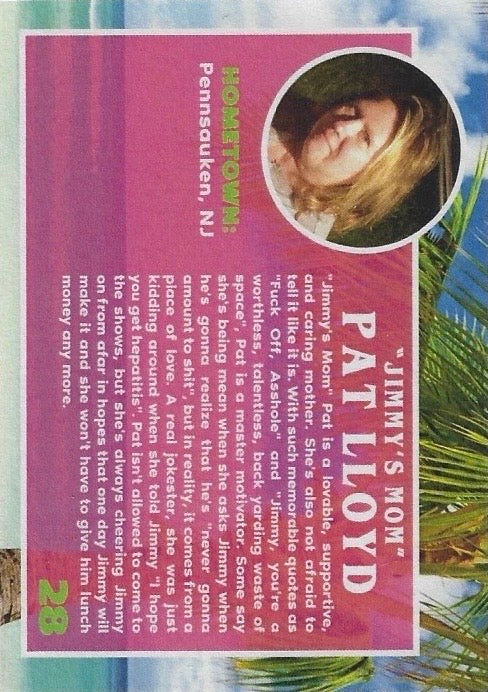 “Jimmy’s Mom” PAT Lloyd