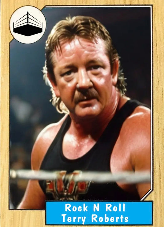 Rock N Roll Terry Roberts trading card PW Catalog
