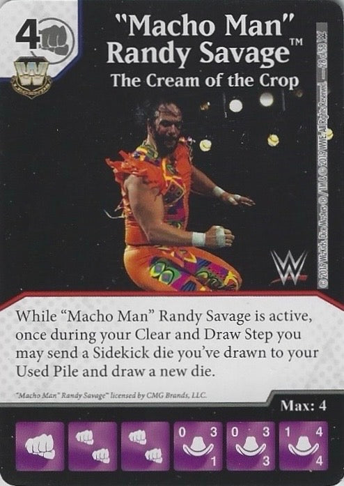 “Macho Man” Randy Savage – the Cream of the Crop trading card PW Catalog