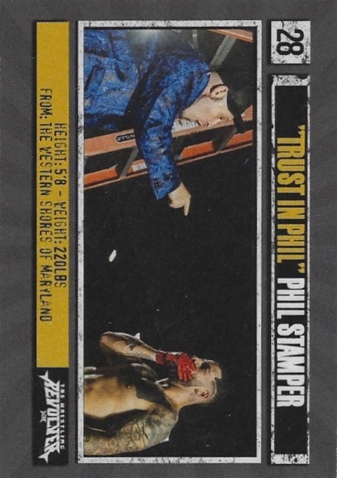 “Trust in Phil” Phil Stamper trading card PW Catalog