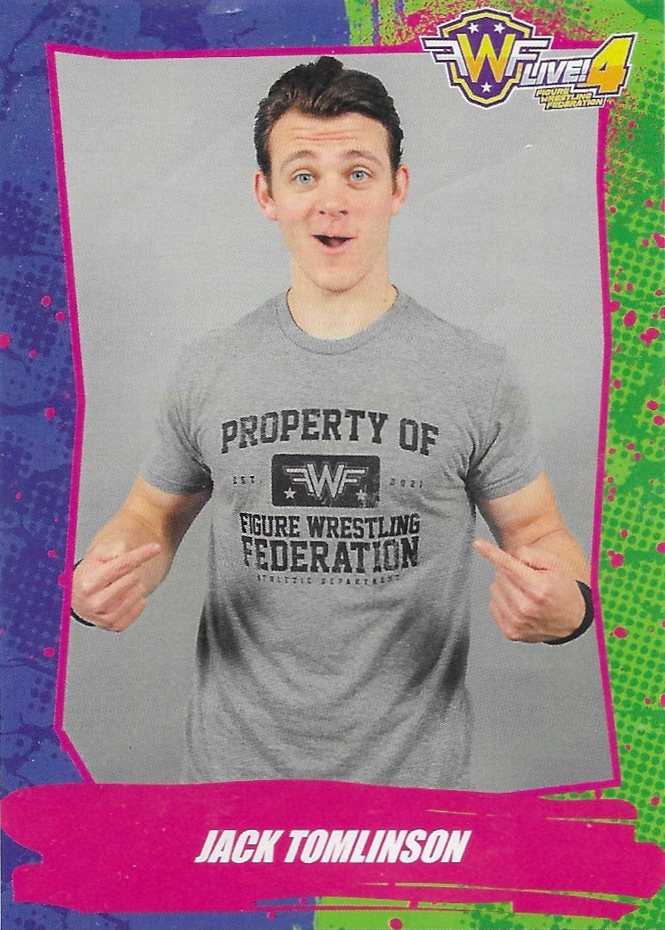 Jack Tomlinson trading card PW Catalog