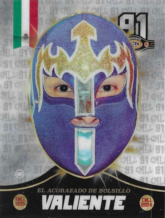 Valiente trading card PW Catalog