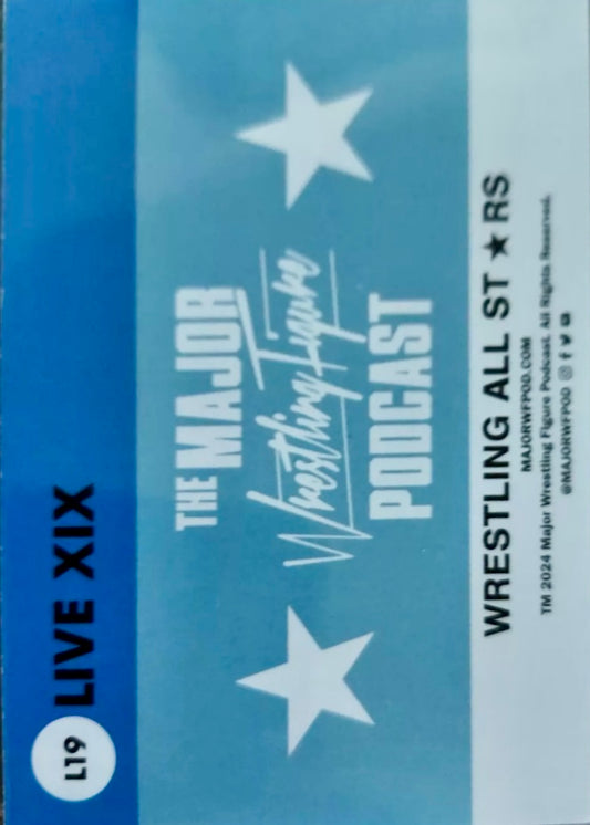 Live XIX trading card PW Catalog